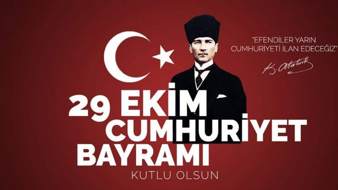 Cumhuriyetimiz 101 yaşında!!!